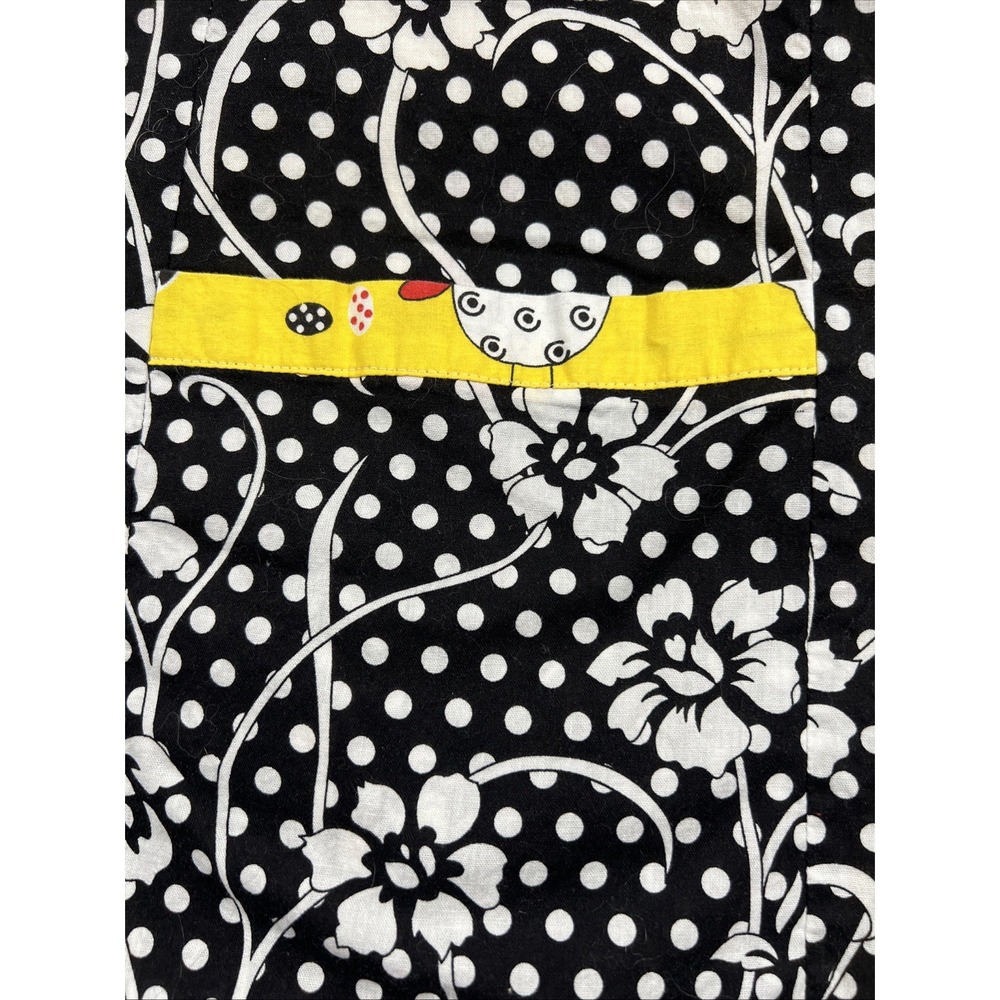 handmade tote bag Chickens Hens Reversible Cotton Double Handle Barnyard‎ Kitch - Picture 4 of 9